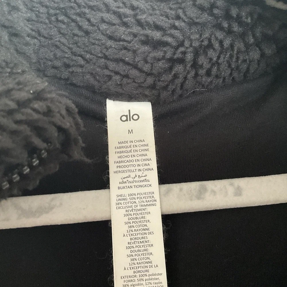 Alo Yoga Foxy Sherpa Jacket Black M